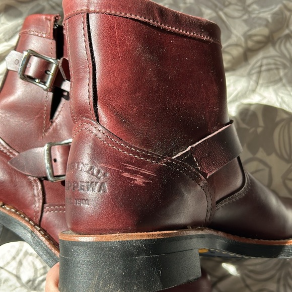 Chippewa short 7" Raynard harness boots size 6 - Picture 8 of 10